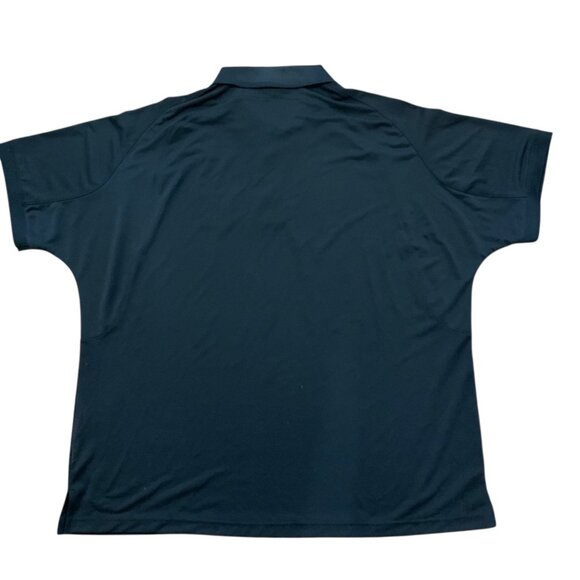 BMW Black Polo Shirt Embroidered Logo Mens 2XL Short Sleeve Snap-Up Collar - Picture 6 of 11